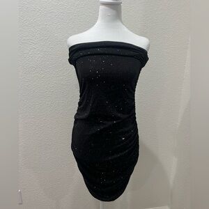 Beautiful sparkling black dress with tag
